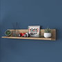 Hanah Home AE104 - 2669 Estantería de Pared Nogal